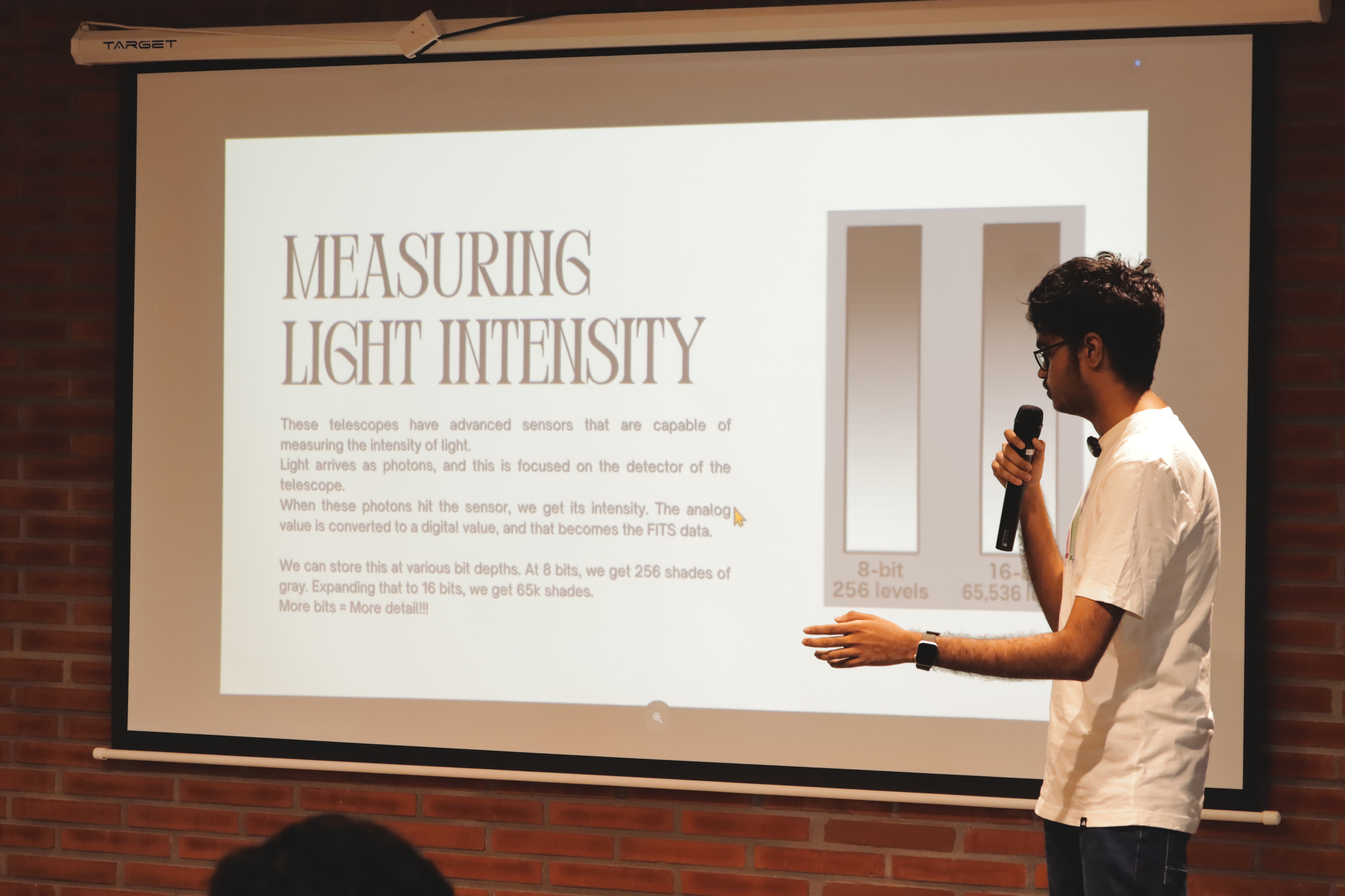 Anshul P at FOSS Talks 3.0