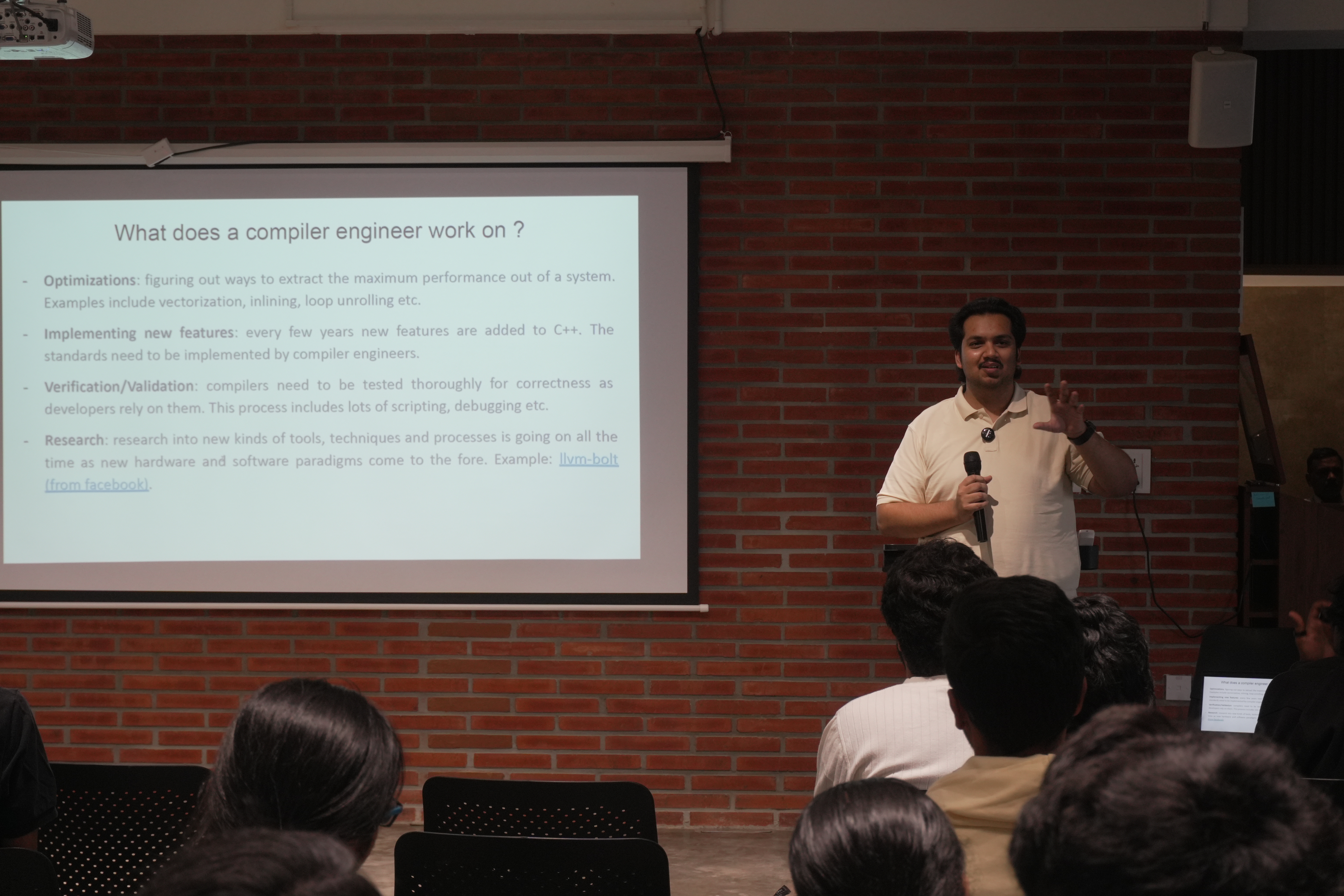 Ashutosh Pandey at FOSS Talks 3.0