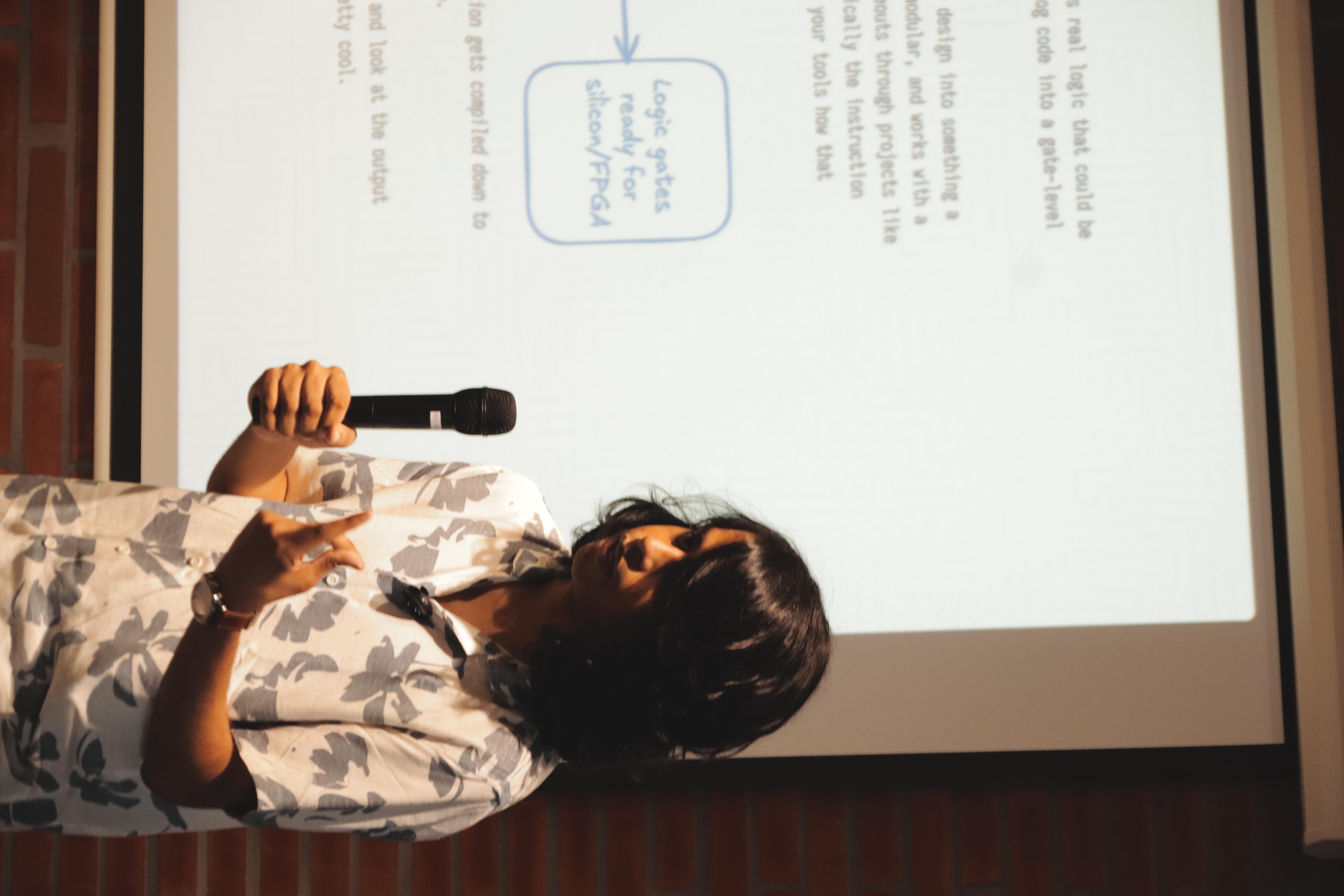 Pranav M at FOSS Talks 3.0
